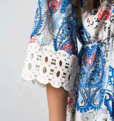 Summer moda top dantel